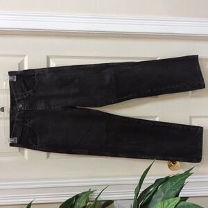 Rustler Men's Black Denim Straight Leg Jeans Size 30x30